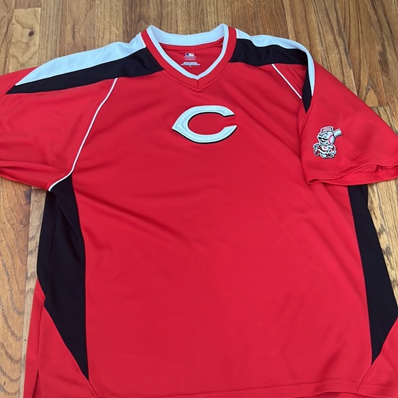 Mens Cincinnati Reds jersey Sz L - Picture 4 of 4